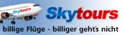 Skytours - billige Fl&uuml;ge, billiger geht's nicht