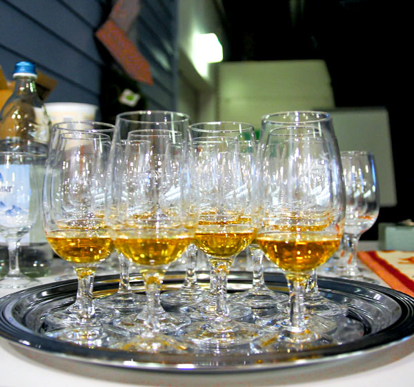2. Whiskytasting in der ERTL-Lounge